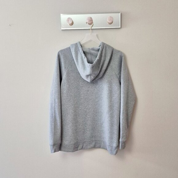 NWT Ardene grey “Too Glam" graphic print hooded sweatshirt, S - Picture 10 of 11